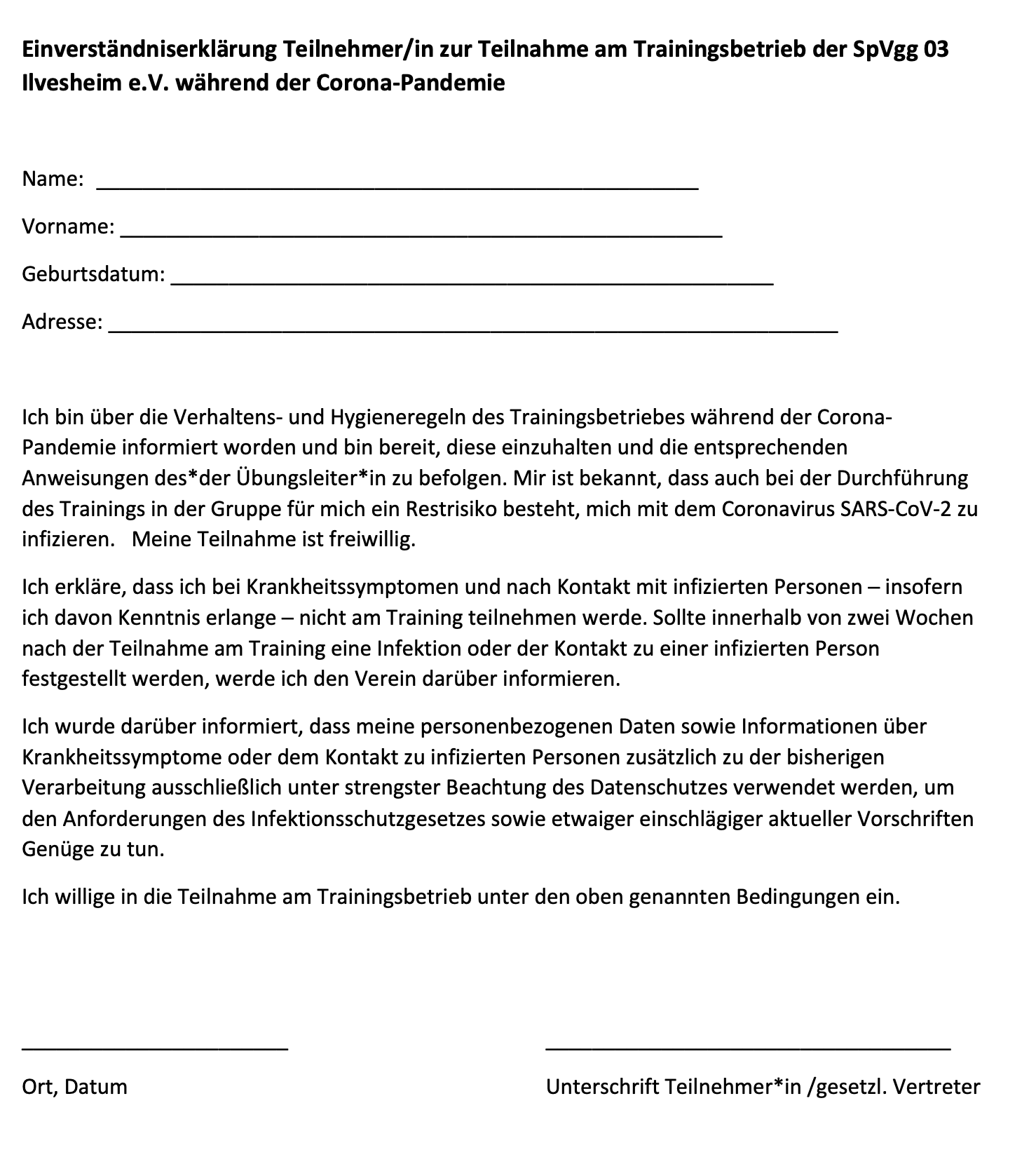 0 - Corona - Einverständniserklärung (PDF)